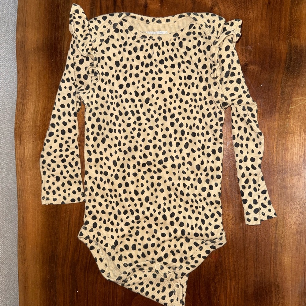 Garanimals Kids Bodysuit‎ in Tan and Black